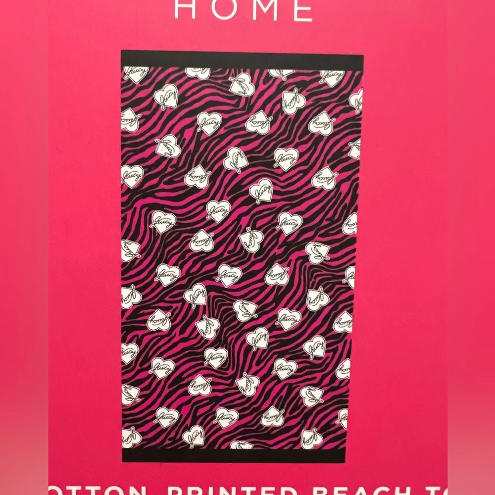 Juicy couture beach towel